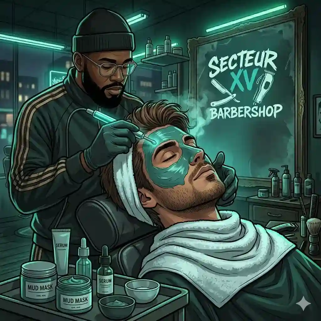 Arckezelés férfiaknak Secteur XV Barbershop Budapest